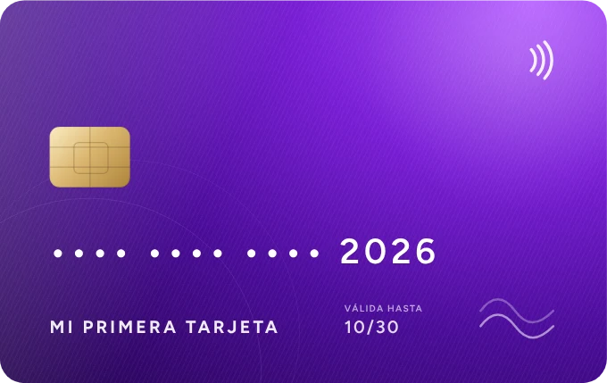 Ilustración de una tarjeta de crédito genérica
