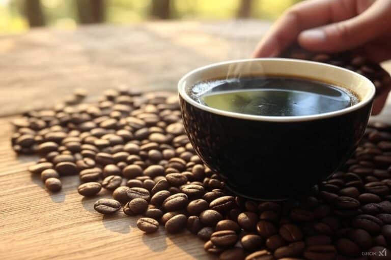 Quantas calorias tem 200 ml de café preto com açúcar