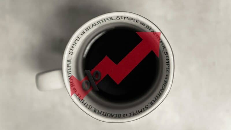aumento do café