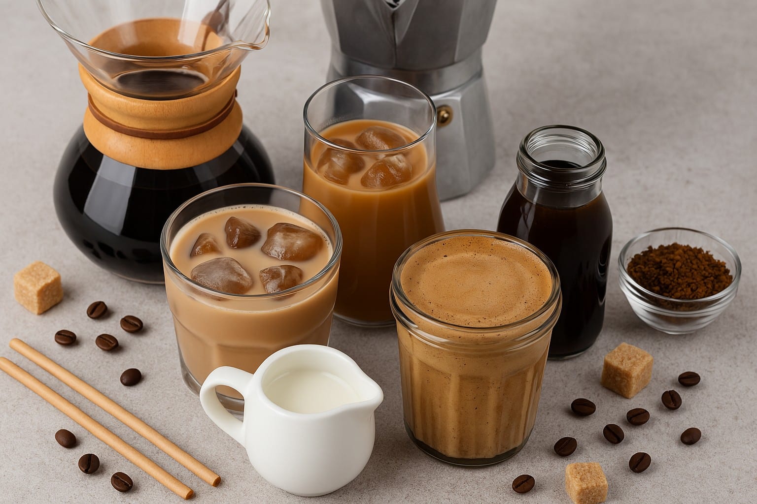 7 Receitas de café gelado