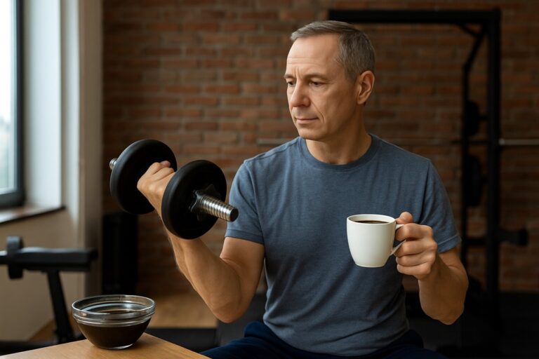 musculo e café