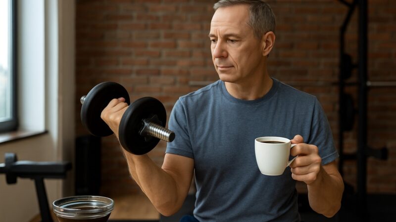 musculo e café
