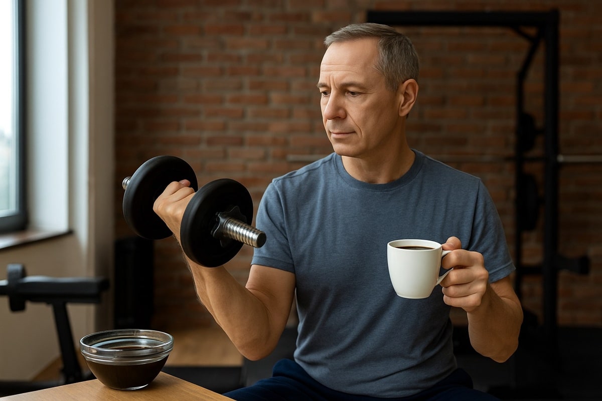 musculo e café