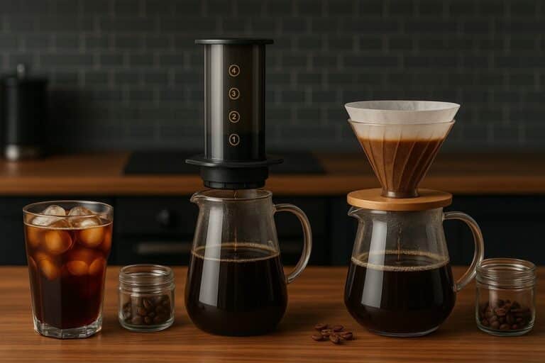 Cold Brew, AeroPress e Pour-Over
