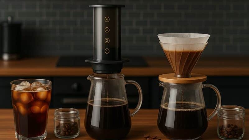 Cold Brew, AeroPress e Pour-Over