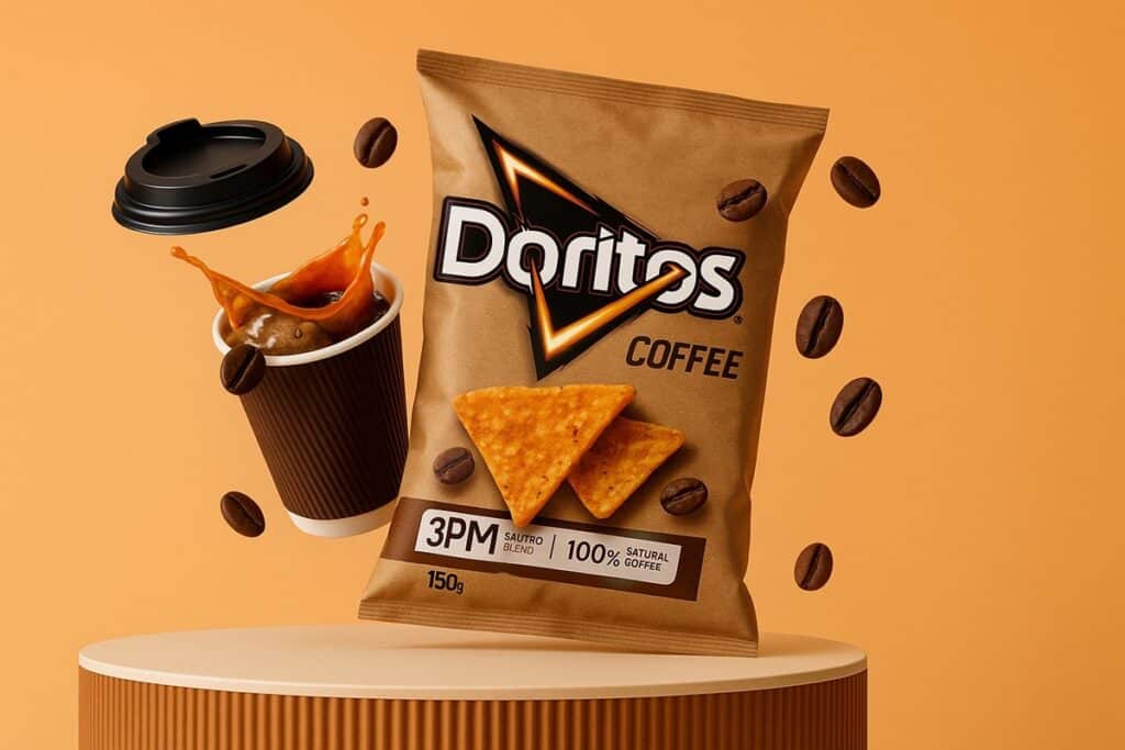 Doritos com Sabor de Café