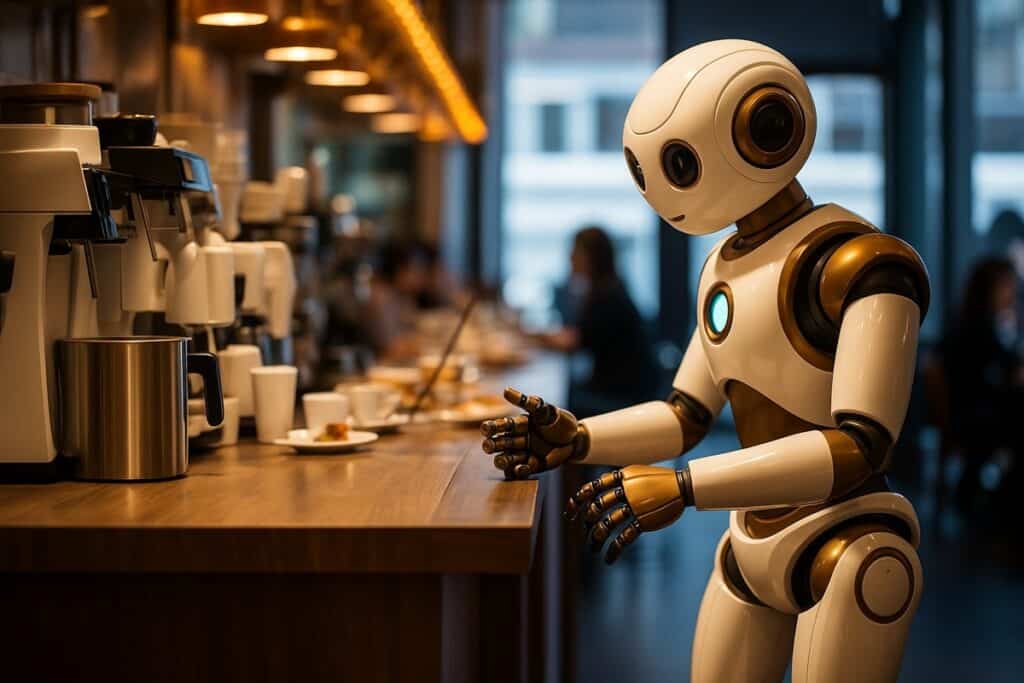 Robôs baristas