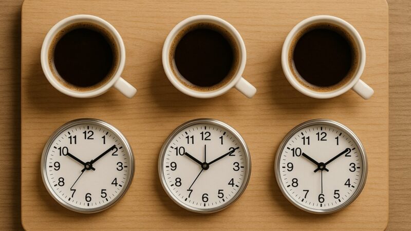 café na hora certa
