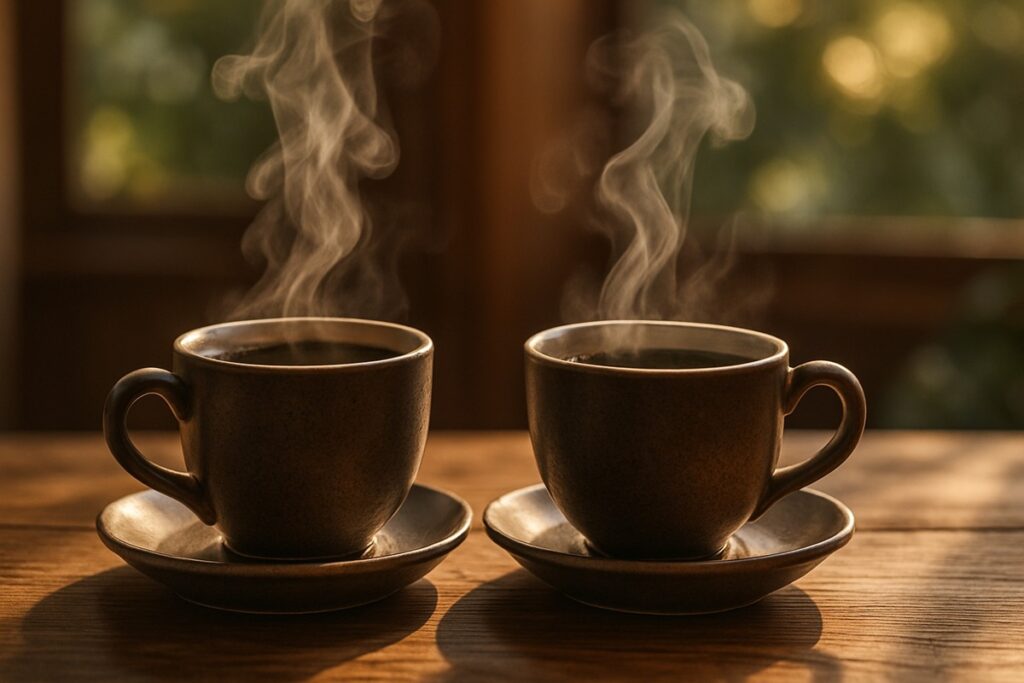 café na temperatura ideal