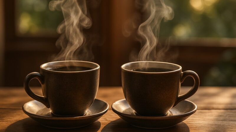 café na temperatura ideal
