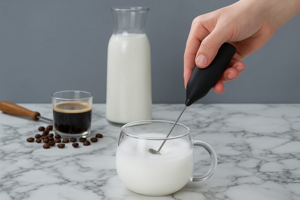 como fazer cappuccino