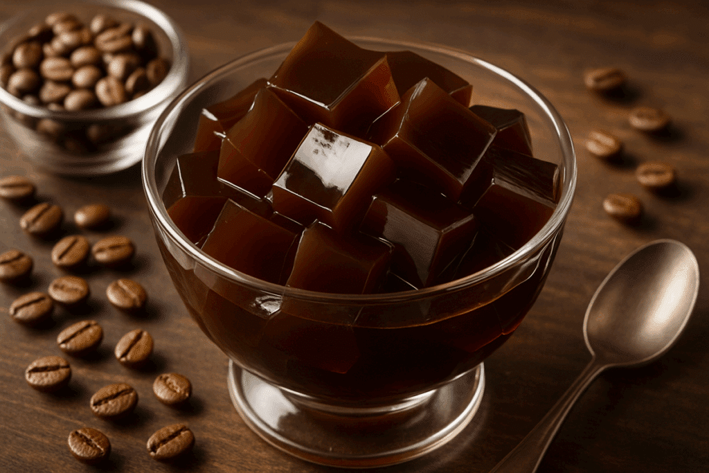 gelatina de café