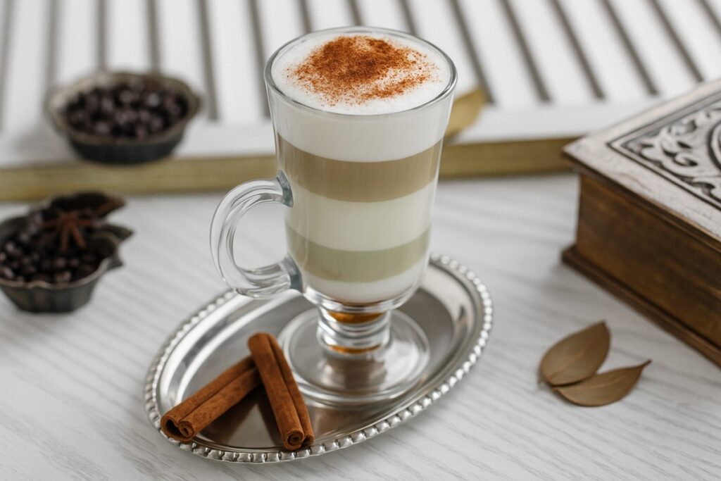 mocha de menta