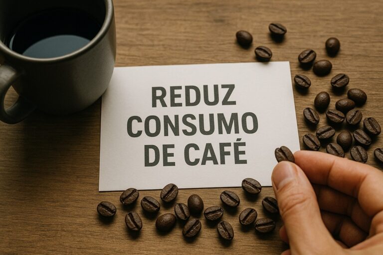 reduz consumo de café