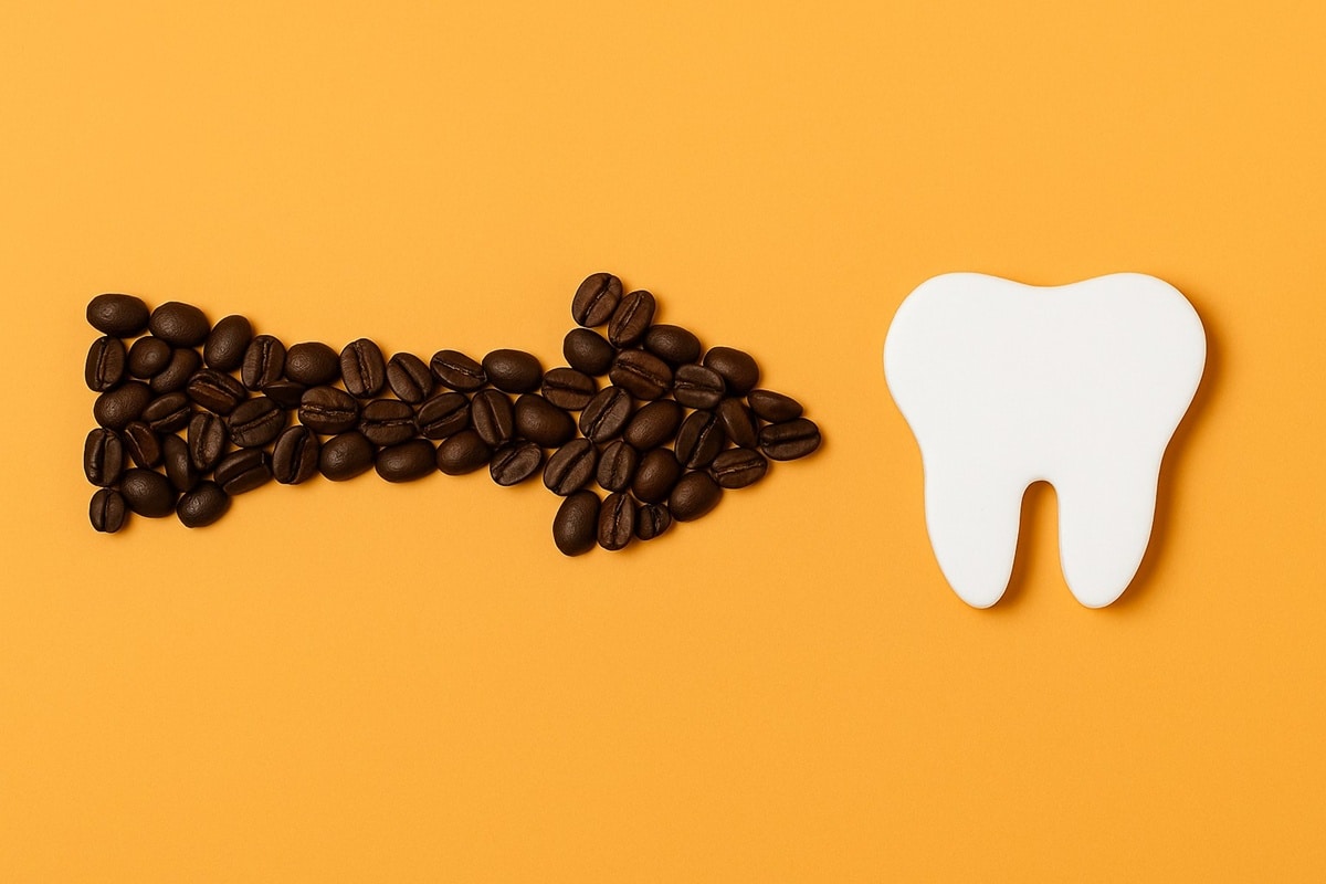 será que café mancha os dentes