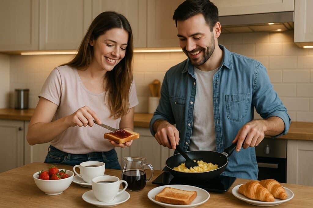 Tarde de receitas com café