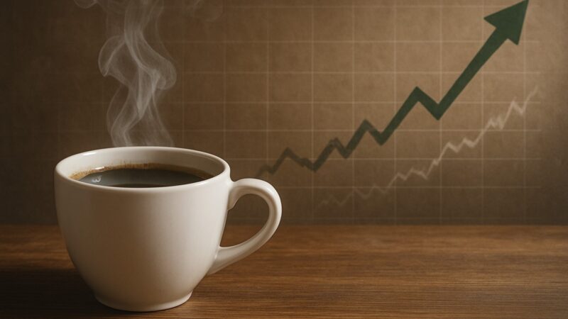 aumento do café