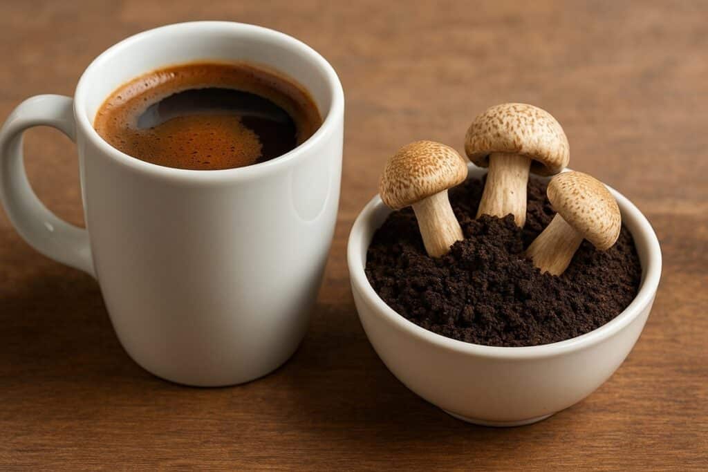café com cogumelo faz mal