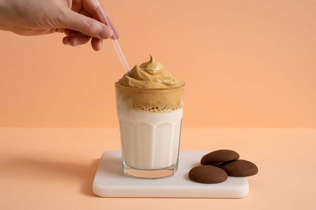 café gelado cremoso