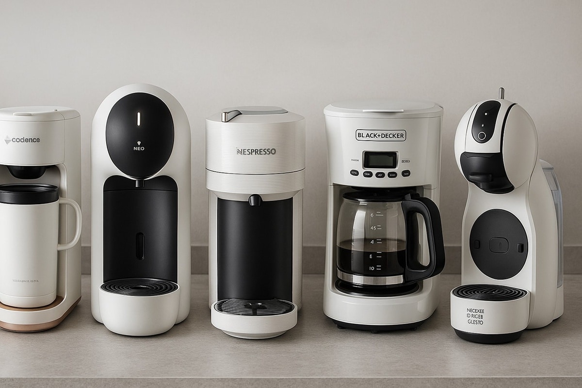cafeteiras brancas