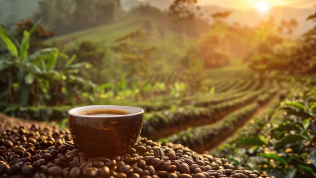 cai o preço do café