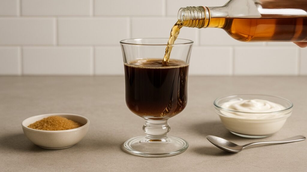 como faz Irish Coffee