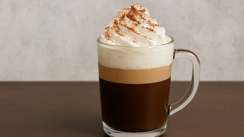como fazer café mocha