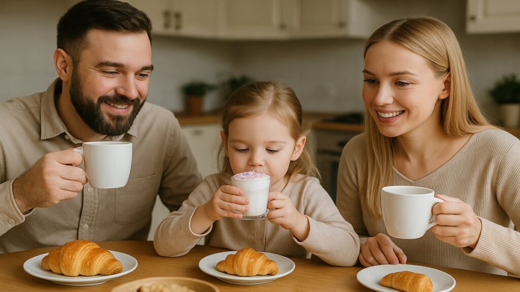 melhor Babyccino em família