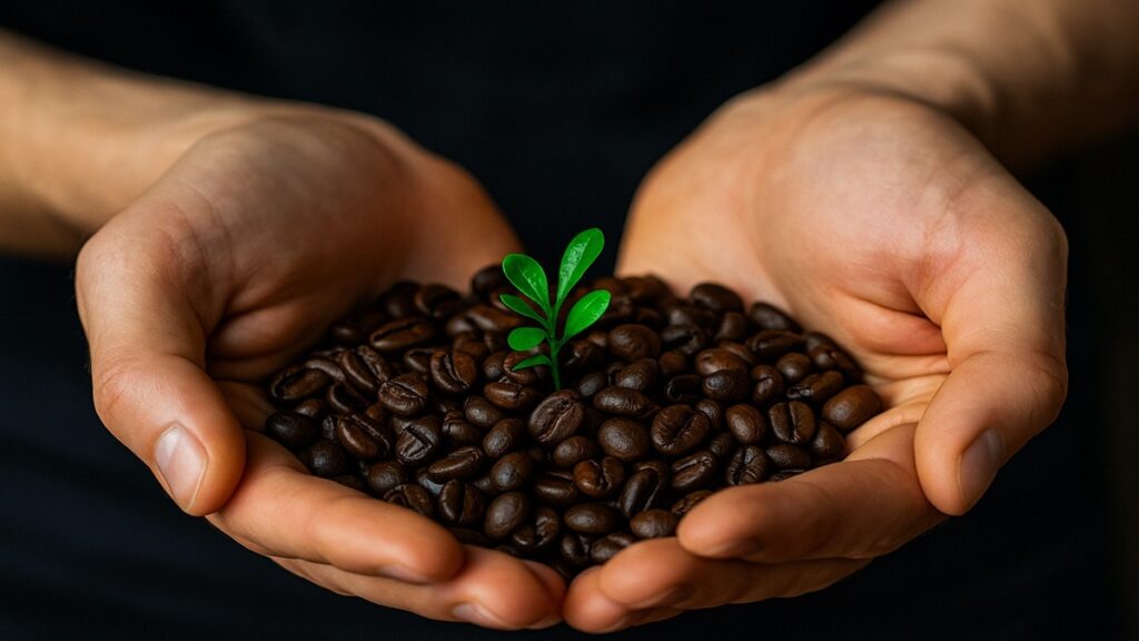 plantação de café