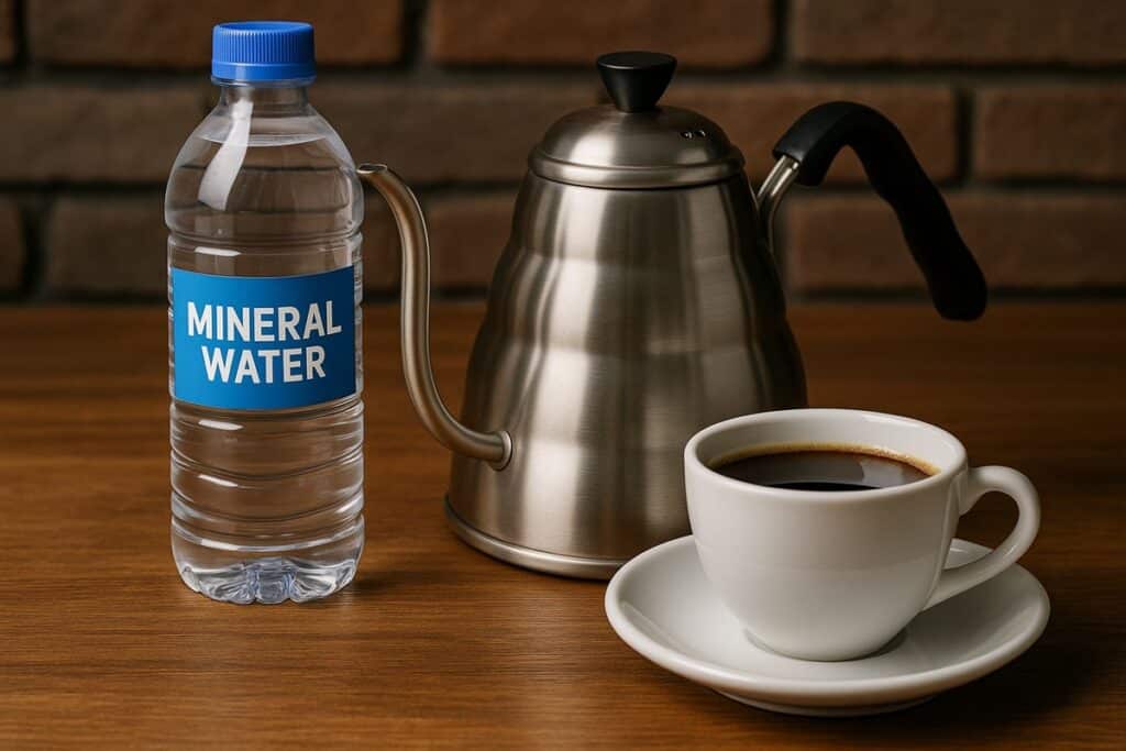 qual a medida de Água no Café