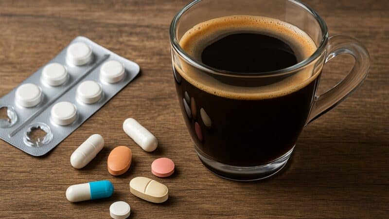 rmédio e café