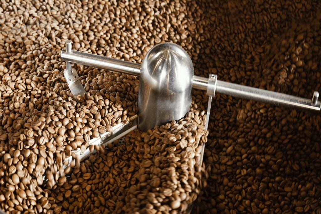 torra média de café