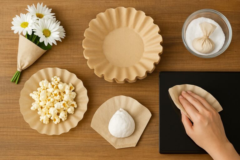 uso de filtros de café