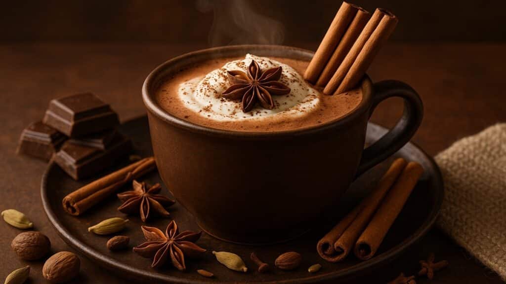 Chocolate quente cremoso