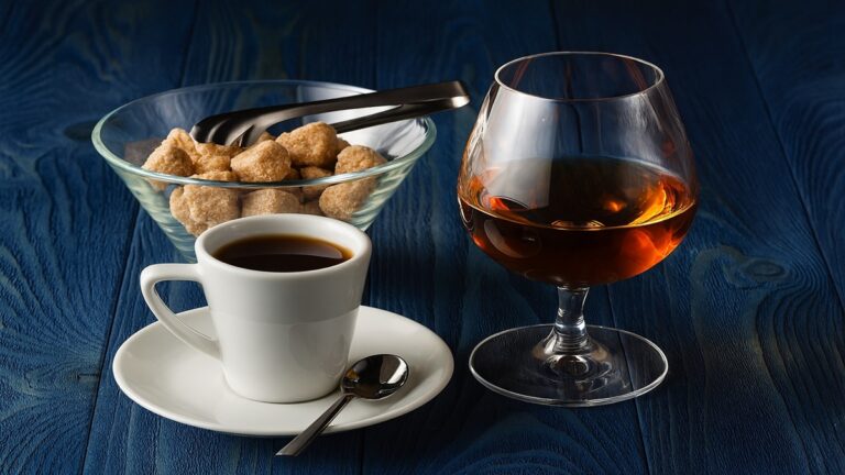 café com conhaque