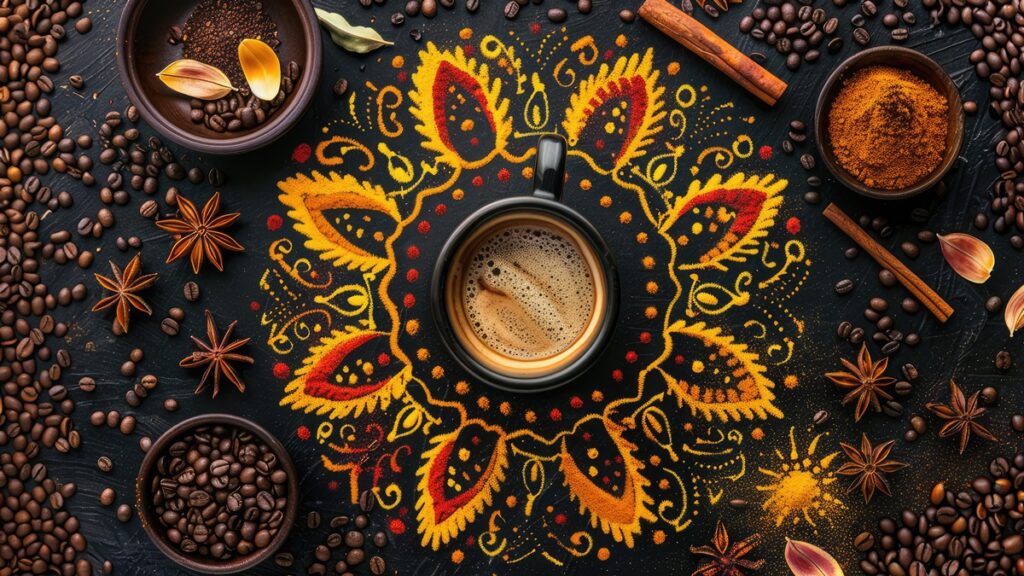 café na india