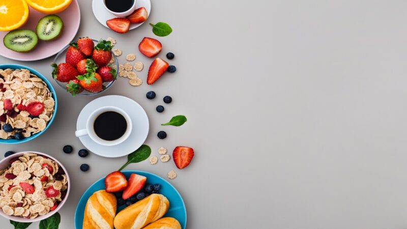 Café da manhã fitness