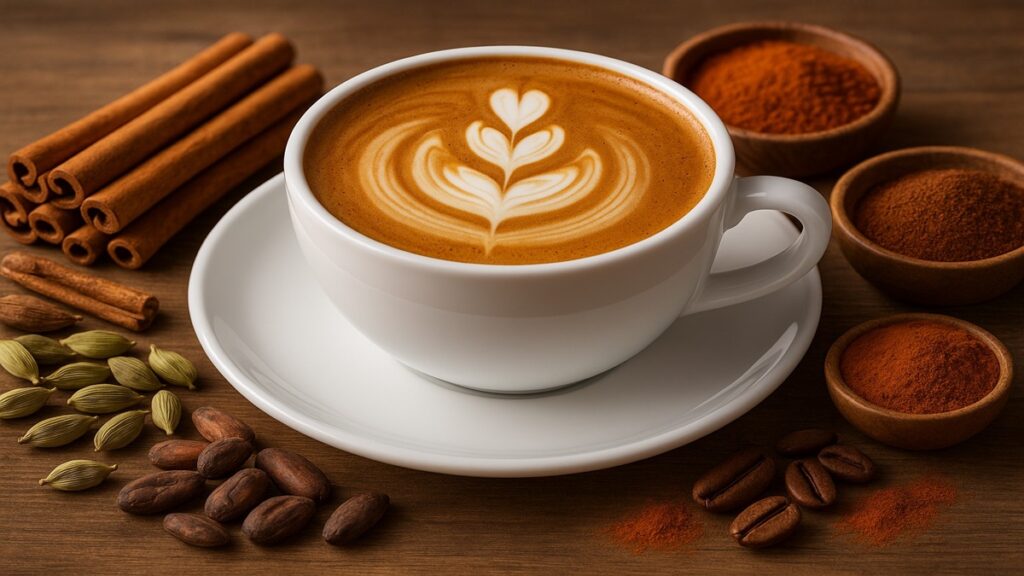 Cafés infusionados com especiarias