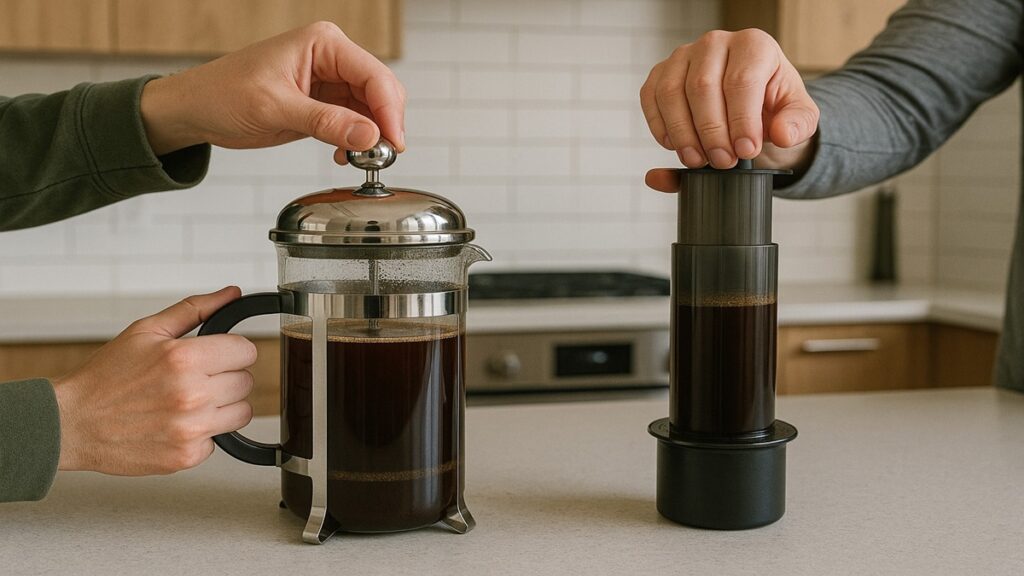 O que é um AeroPress café