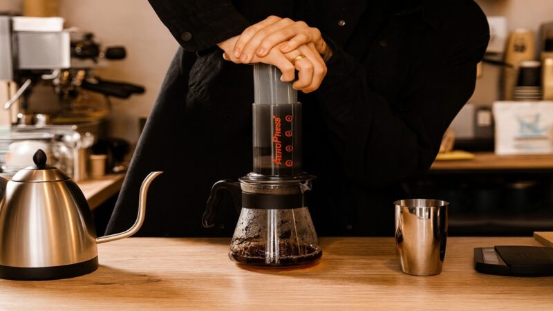 O que é um AeroPress café