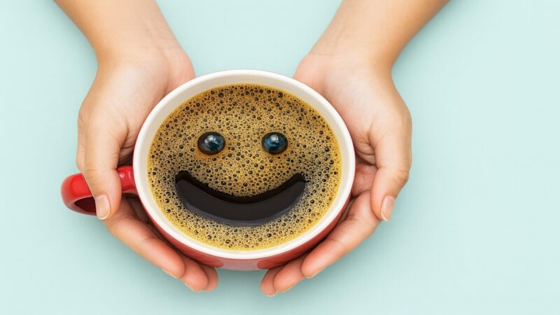 beber café melhora o humor