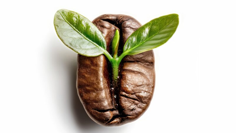 borra de café para plantas
