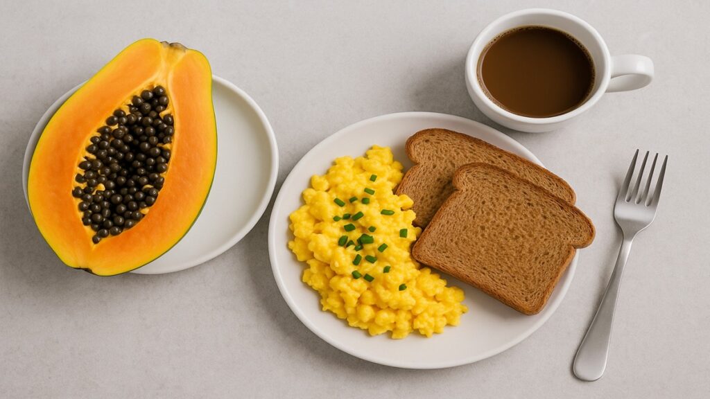 café da manhã saudavel