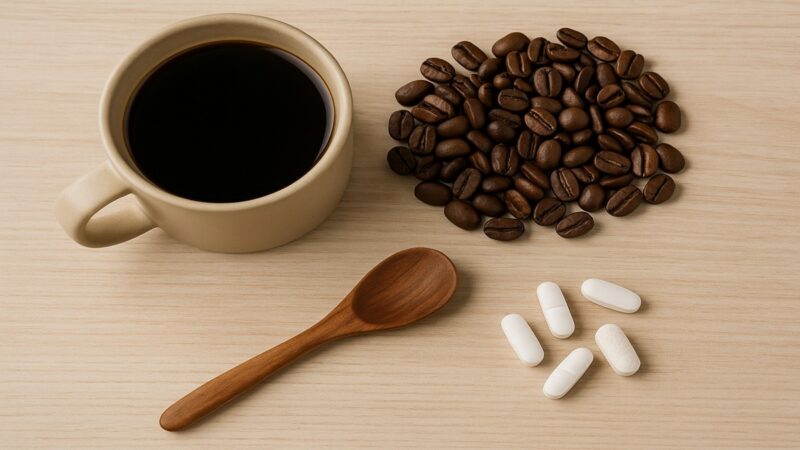 café e suplementos