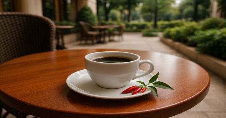 café com pimenta