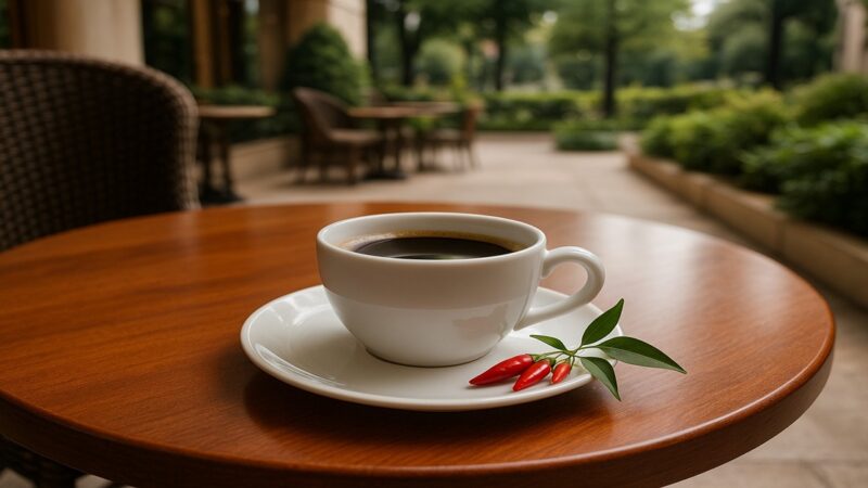 café com pimenta