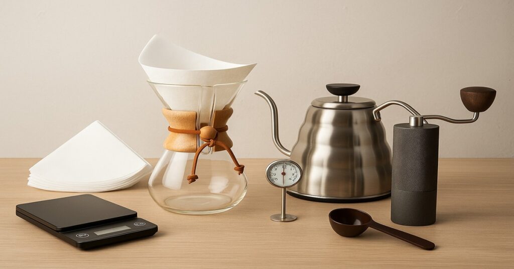 café metodo chemex
