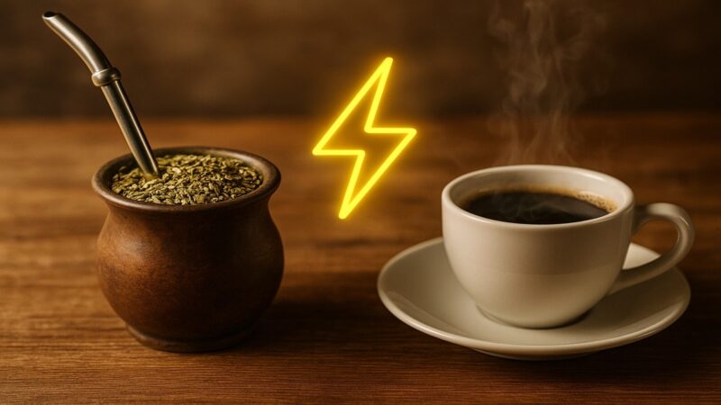 chá mate substitui o café