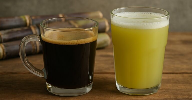 receita de café com caldo de cana