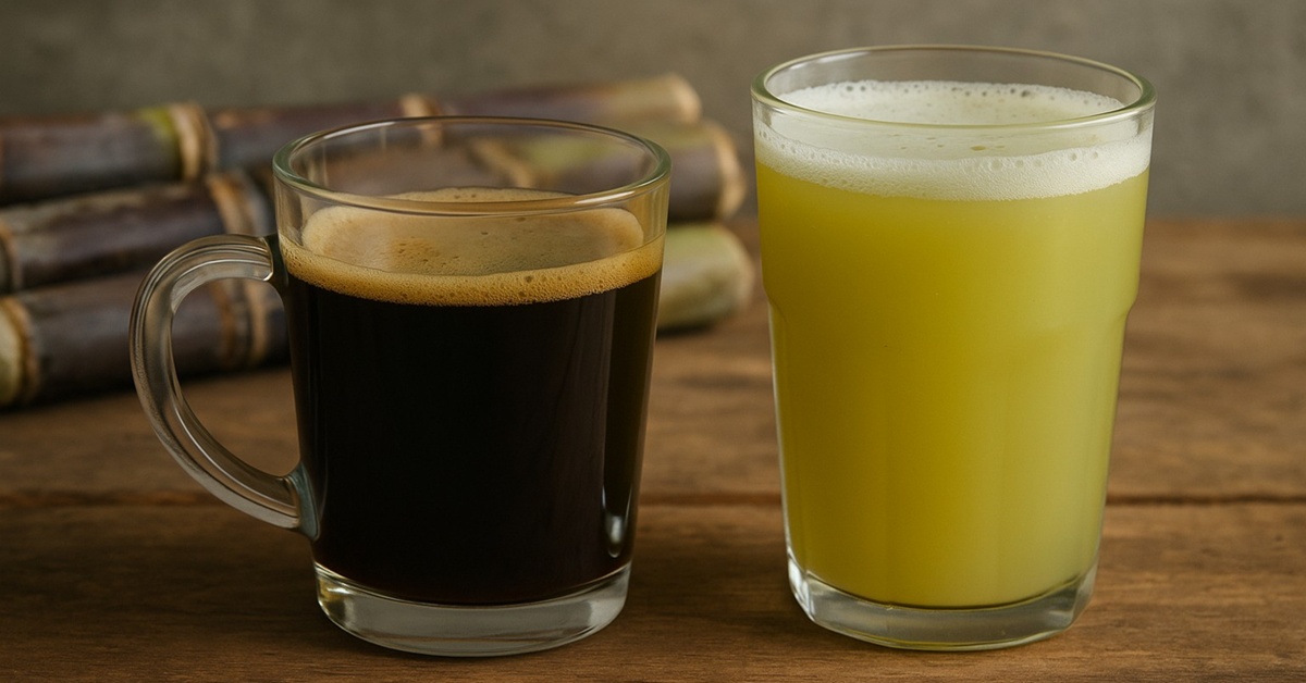 receita de café com caldo de cana